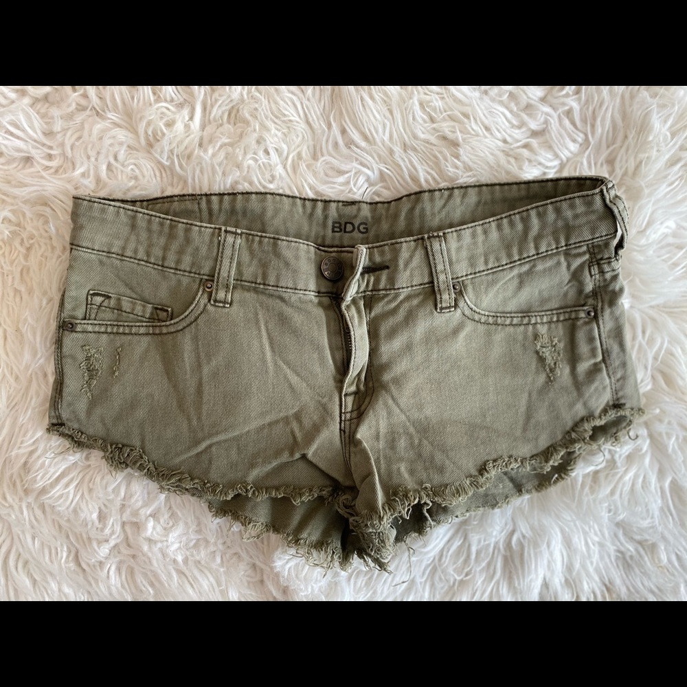 BDG denim shorts